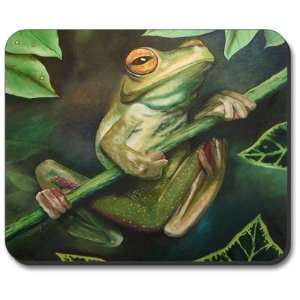    Decorative Mouse Pad Yellow Eyed Tree Frog Frog: Electronics