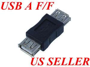 USB A Female to USB A Female Coupler Adapter (AUA22)  