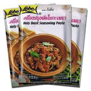  Lobo Brand Thai Holy Basil Seasoning Paste 1.76 Oz. (Pack 