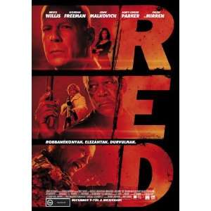  Red (2010) 11 x 17 Movie Poster Turkish Style A