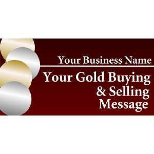    3x6 Vinyl Banner   Buy And Sell Gold Generic 