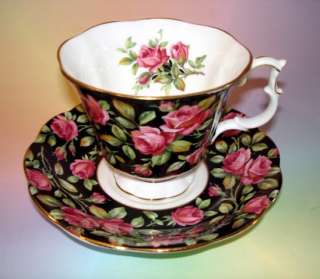 Royal Albert Merrie England Trentham Tea Cup and Saucer Set  