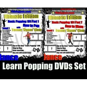  Learn Popping Dance DVDs Set   How to Pop and How to Wave 