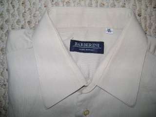 BARBERINI DRESS SHIRT 16 / 34 SHARP FROM ITALY.  