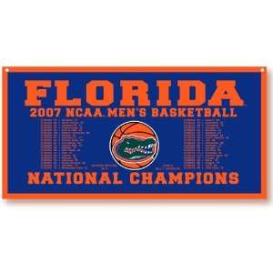   Mens Basketball National Champions 36x18 Schedule Royal Blue Banner