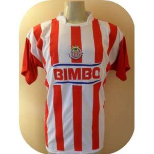  CHIVAS MEXICO SOCCER JERSEY SIZE LARGE .NEW Sports 