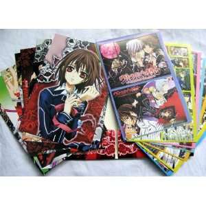  Vampire Knight Collectable Postcard & Stickers Set 8ea 