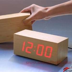  LED wooden clock Electronics