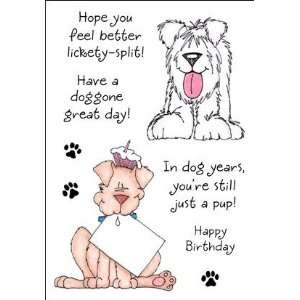  Delightful Dogs #1   Clear Stamps Arts, Crafts & Sewing