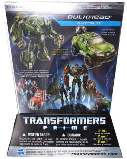TRANSFORMERS ANIMATED PRIME VOYAGER BULKHEAD FIRST EDITION  