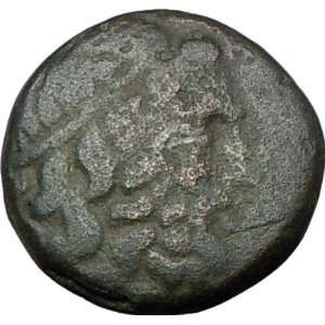 PELLA Capital of Macedon 187BC Rare Ancient Authentic Greek Coin BULL 
