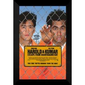  Harold and Kumar 27x40 FRAMED Movie Poster   2008