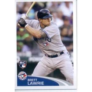   Sticker #39 Brett Lawrie Rookie Toronto Blue Jays: Sports Collectibles