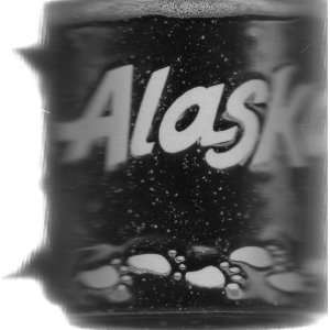  Mug: ALASKA (with Polar Bear & Foot Prints of Polar Bear 