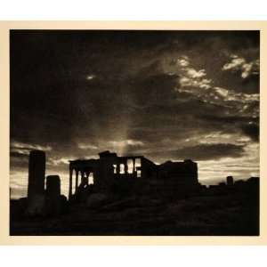  1937 Dawn Acropolis Athens Greece Leni Riefenstahl 