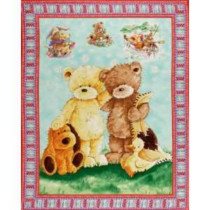  44 Wide Bear Necessities Panel Fabric By The Yard Arts 
