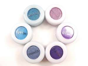 6x Colors Assorted Mineral Eye Shadow Makeup Pigments Cosmetics AYF6 