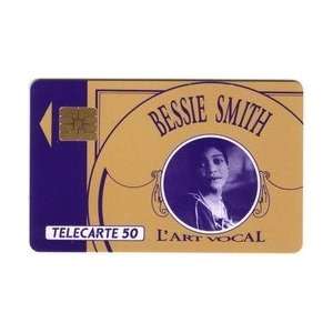   Card 50u American Jazz Great Bessie Smith USED 