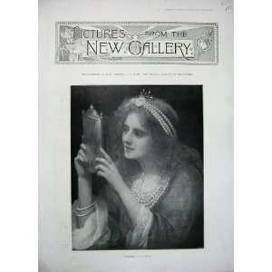   1896 Gallery Paintings Cinderella Beatrice Virgin Ava: Home & Kitchen