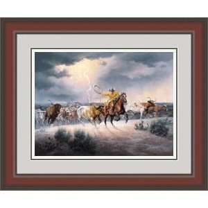  Lightnin in the Sky by Jack Sorenson   Framed Artwork 