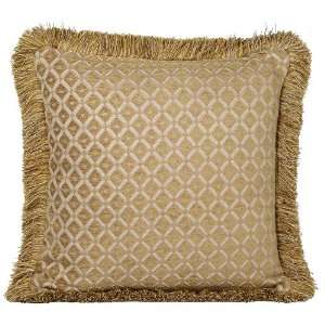 Jacqueline Fringed 18 Square Throw Pillow 