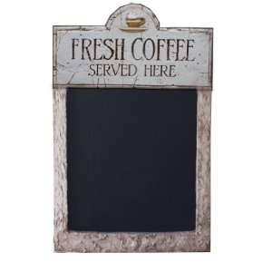  Fresh Coffee Menu board chalkboard: Kitchen & Dining