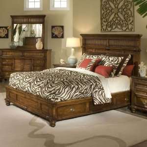  Tides Platform Bed w/ Drawers by Aico Furniture