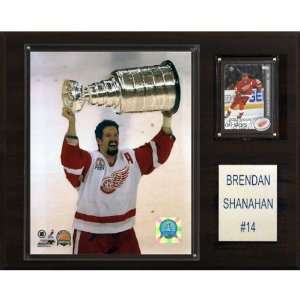   NHL Brendan Shanahan Detroit Red Wings Player Plaque: Home & Kitchen