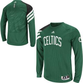 adidas Boston Celtics On Court Long Sleeve Shooting Shirt  