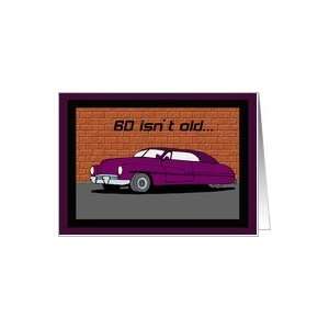  Lead Sled 60th Birthday Card Card Toys & Games