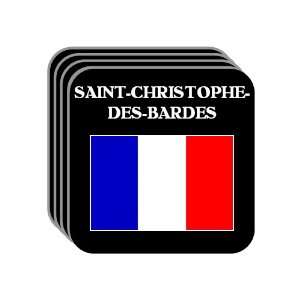 France   SAINT CHRISTOPHE DES BARDES Set of 4 Mini Mousepad Coasters