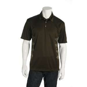   Nike Golf Hunter Green & Beige Argyle SS Polo Shirt