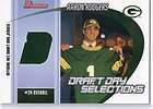 2005 BOWMAN DRAFT DAY JERSEY RELIC DJ ARO AARON RODGERS ROOKIE RC GB 