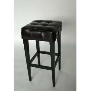  Belford Leather Counter/Bar Stool MD519BN: Home & Kitchen