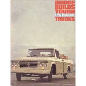    1963 DODGE TRUCK Low Tonnage Sales Brochure Book: Automotive