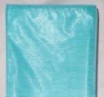 AQUA Pool BLUE WEDDING ORGANZA Home PARTY DECORATIONS   28 x 6 Yards 