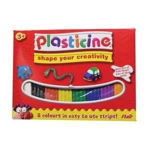  Plasticine Classic Color Set by Play Visions: Toys & Games