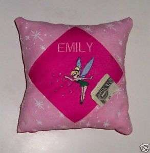 PERSONALIZED Tooth Fairy Pillow   FAIRY design  