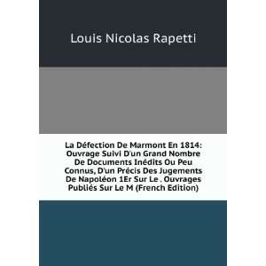  PubliÃ©s Sur Le M (French Edition): Louis Nicolas Rapetti: Books