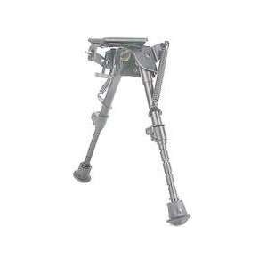 Benchrest Ultralight Bipod, Hinged Base, Folding & Telescoping (6 to 