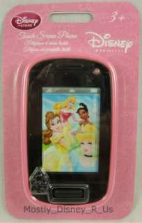 Disney Store Princess Belle Tiana Aurora Smart Toy Cell Phone PDA 