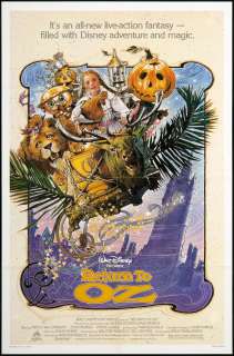 Return to Oz 1985 Original U.S. One Sheet Movie Poster  