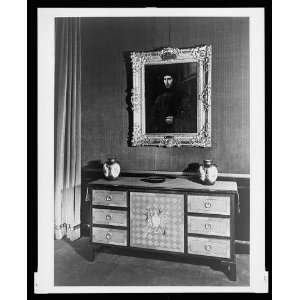  Reichs Chancellery,Berlin,Germany,Bureau,Painting,c1940 