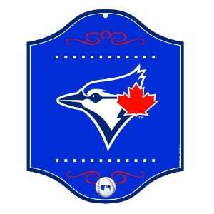  MLB Toronto Blue Jays Wood Sign (11 x 13 Inch) Sports 