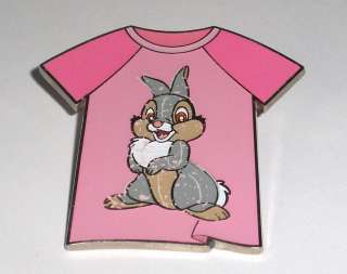 THUMPER Bambi T Shirt Shirt Disney Store Pin LE 250  