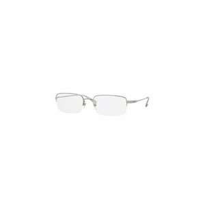   1000 GUNMETAL SEMI RIMLESS TITANIUM EYEGLASSES