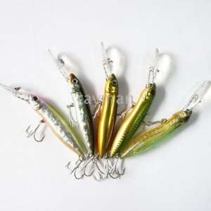 new arrival top quality repulu fishing lures baitspower minnow lot of 