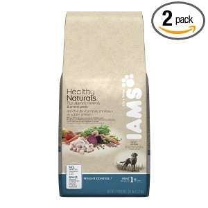 Iams Healthy Naturals Adult Dog Weight Control, 6.1 Pound Bags (Pack 