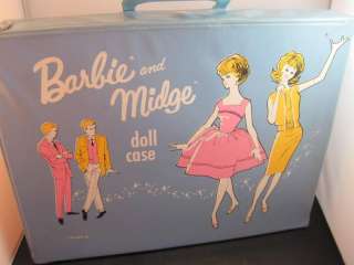 Vintage Barbie and Midge Doll Case 1963  