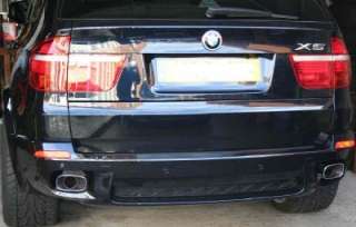 BMW E70 X5 4.8 oval exhaust tip 3.0 tips  